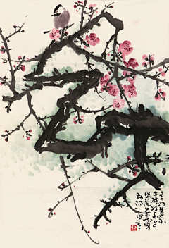 YYrT33EK采集到霍春阳 国画