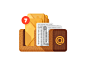 Unread Mail Illustration/Icon