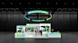 Exhibition  booth 3ds max vray design