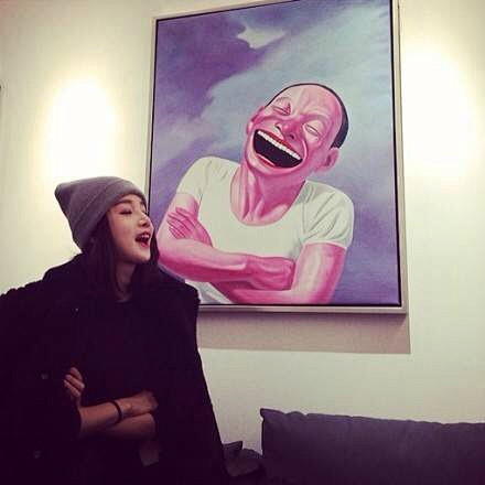 女疯子系列头像大笑