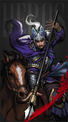 网络大皇帝官网zzzzs采集到人物采集【小k原创作品】 〖吕布〗埋错,这