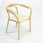 日本设计师Tatsuo Kuroda设计的扶手椅“knot-chair”，简单，纯净。