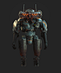 Hammerhead, Tomi Väisänen : FIrst of a series of cyperpunkish mechdudes what im working on in my sparetime.
Modeled in 3dsmax. Materials are corona procedurals.