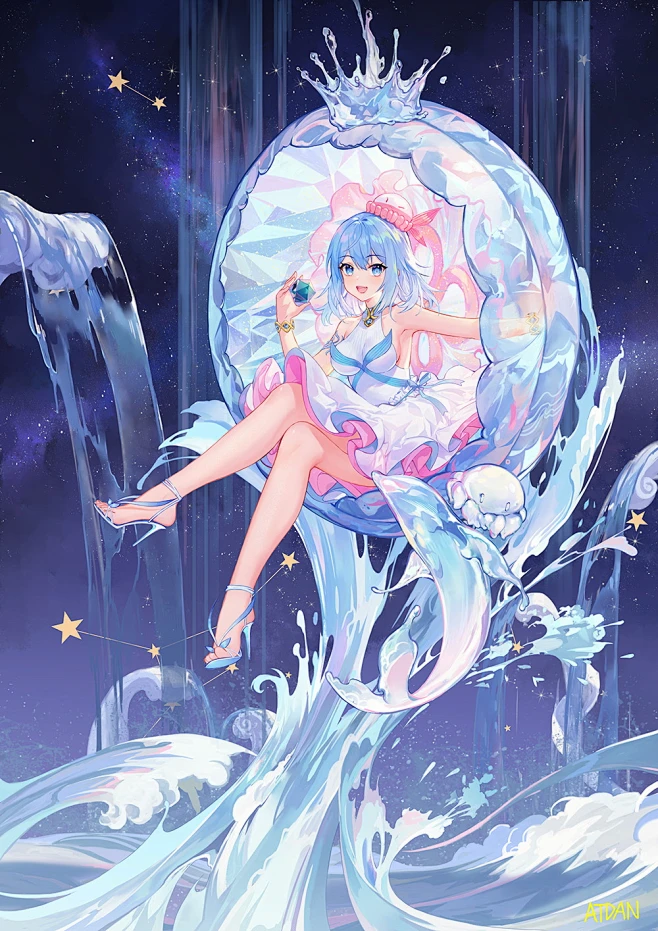 「Crystal-」/「ATDAN-」[pixiv]-花瓣网