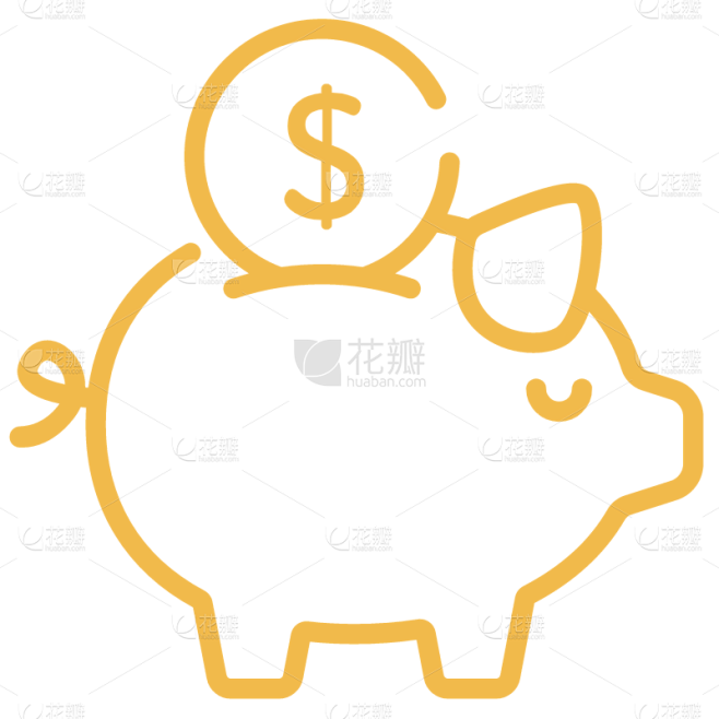 ICON-理财商务金融图标-储蓄罐