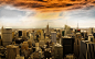 纽约曼哈顿城市建筑风景图片
