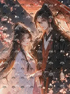 AI版权图古风男女1096