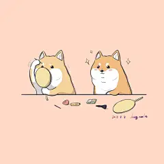 眉毛對柴犬是很重要的
( •̀ω•́)g
［等等喔 讓我畫個眉毛］
［再遮瑕一下］
#柴犬 #狗狗 #毛小孩 #柴包子#嘴邊肉  #柴柴#虎背熊腰#棉花糖 #棉花糖柴柴 #棉花糖柴犬#插畫#漫畫#procreate #ipadpro #sketch #pencil #dog #pictures#shiba#cute