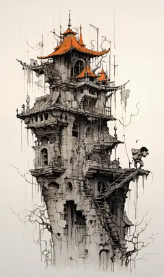 盘山公路建筑蓝天白云山水建筑壁纸