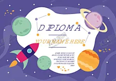 儿童宇宙星空背景 【酷图网】宇航员,想象力,学习,儿童,教育,海报,火箭,飞船,宇宙,太阳,星球,书本,实验室,外太空