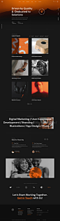 agency clean creative digital marketing   minimal modern Technology UI/UX Web Design 