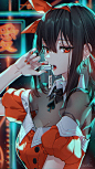 韩国插画师Nardack极致的光影色彩作品欣赏