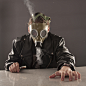 Gas mask 3 by kryminalistycy-STOCK