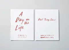 GAIL’S ARTISAN BAKERY — A DAY IN THE LIFE生命中的一天插画折页-古田路9号-品牌创意/版权保护平台