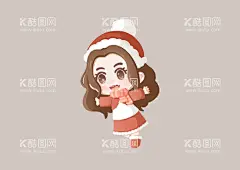 Q版新年孩子元旦春节喜庆红色  - 源文件下载【酷图网】Q版,喜庆,红色,新年,元旦,女孩,插画,手绘,春节,