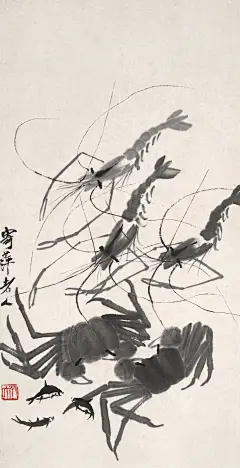 齐白石

齐白石（1863—1957年），名璜，字萍生，号白石、白石翁、老白，又号寄萍、老萍、借山翁、齐大、木居士、三百石印富翁等。湖南湘潭人，寄居北京，幼喜书画。15岁（1878年）时学木工，善雕花，人称“芝木匠”。25岁（1888年）开始学书画，习诗文，刻图章，兼作画工，为人画衣冠像。40岁（1903年）后5次游历南北各地，随地写景，成《借山图卷》52幅。60岁（1923年）后定居北京，以篆刻卖画为生。曾任北京艺专教授，受同时期书画家陈师曾影响，一弃旧习，从以徐渭、八大、石涛为宗的写意花鸟，转而取法吴