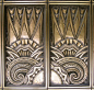 Elevator Doors - Richfield Building - Los Angeles (demolished): 