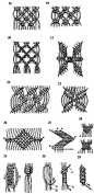 macrame patterns: 