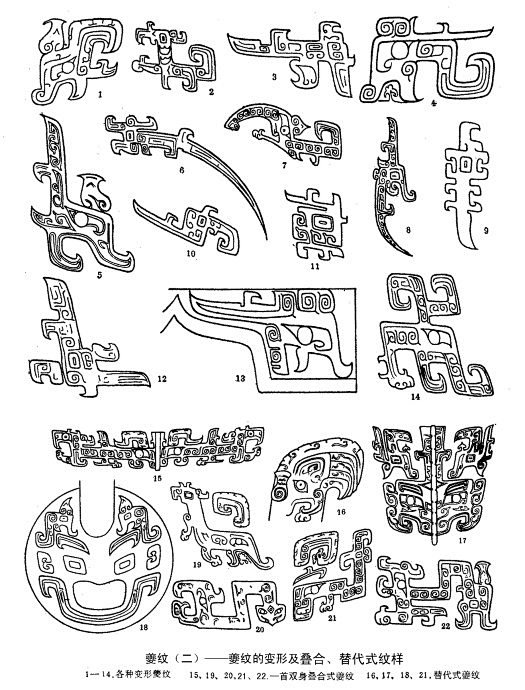 青铜器纹饰-神异动物纹