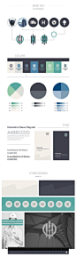 Huading Logo and Branding Design via Behance