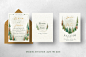 水彩森林婚礼套房Watercolor Forest Wedding Suite #904211 :  