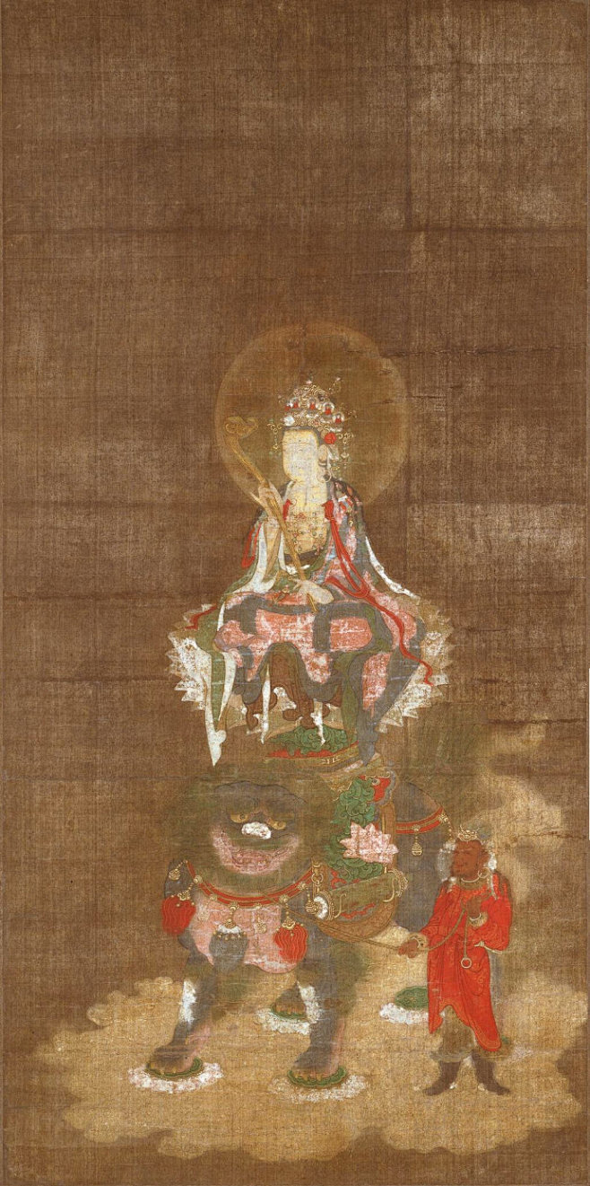 文殊菩萨华严三圣