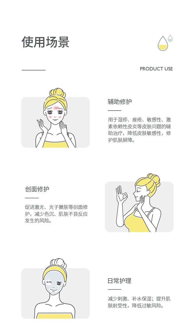 ISASI/依沙氏冷敷贴无菌水光针敏感肌...