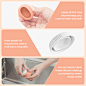Amazon.com: Ruinovate Tsa Travel Containers for Toiletries Leak Proof, Silicone Jars with Lids for Creams, Mini Toiletry Tontainers Tsa Approved, Lotion Travel Size Containers for Toiletries : Beauty & Personal Care