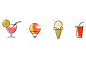 卡通食物  素材 png 夏
