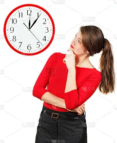 女孩的情绪，谁看钟