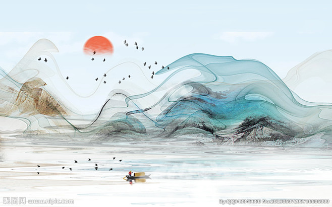 山水画