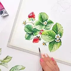 水彩---蔬果 - 高清图片，堆糖，美图壁纸兴趣社区