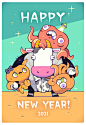 New Year Illustration, People Illustration, Cartoon Illustrations, Character And Setting, Fantasy Character Design, Creature Drawings, Undertale Drawings, Monster Design, Fantasy Characters