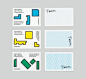 Visual identity and business cards by Kokoro & Moi for architecture and construction business Poseidon Helsinki.
