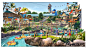 WaterPark concept works 12