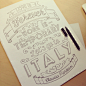 Drawings 2013/14 : A collection of drawings that I've stuck on Instagram over the last couple of years.