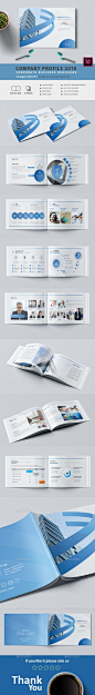 #Company A5 #Profile - #Corporate Brochures