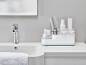 Bathroom Caddy : Joseph Joseph Bathroom Caddy. The space-saving design is perfect for tidying up your bathroom surfaces, and features several compartments of various sizes to store all your bathroom items in one convenient location.