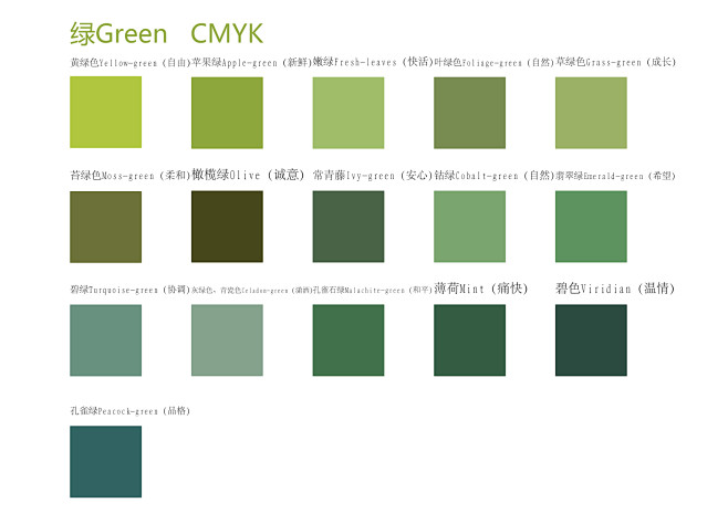 色卡绿