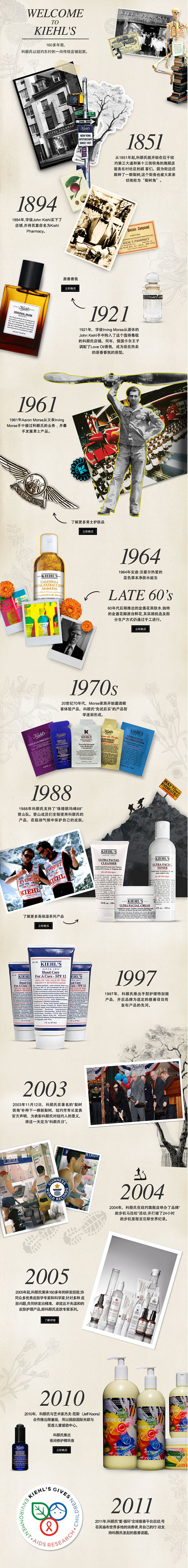 科颜氏品牌历史- 科颜氏Kiehl's中...