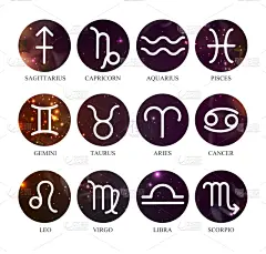 矢量,背景,太空,绘画插图,标志,秘密,天秤座,双子座,算命,布置