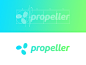 Propeller : Further developments and refinements after receiving some really great feedback. The propeller has been spun so the angle creates balance with the italic typeface.