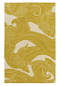 黄色中式地毯贴图素材