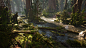 UE4 Redwood Forest V2 Update, Willi Hammes : Latest updated version of the procedural giant sequoia forest in Unreal Engine 4. Tones of new assets and massive tweaks to all textures and materials. The updated pack is now available via cgtrader: https://ww