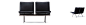 Hans J Wegner /沙发 : 沙发 CH100 1970 年由汉斯·J·威格纳设计。 该款沙发豪华高贵，无论单独还是配套使用，抑或与安乐椅 CH101 搭配，效果具佳。 有两座 (CH102)、三座 (CH103) 或四座 (CH104) 款式可供选择。 山毛榉实木内骨架采用...