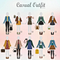 (CLOSED) CASUAL Outfit Adopts 27 by Rosariy