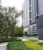曼谷“氧气公园”公寓景观Ideo O2 Park by Redland-scape – mooool