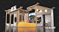中式展台  新中式展台   古典展台  苏式展台  展台3D模型