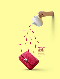 女包品牌创意视觉海报设计韩国素材 : 这次要分享的是女包品牌创意视觉海报设计韩国素材，psd源文件，易于编辑，是推广女性奢侈品的理想素材。