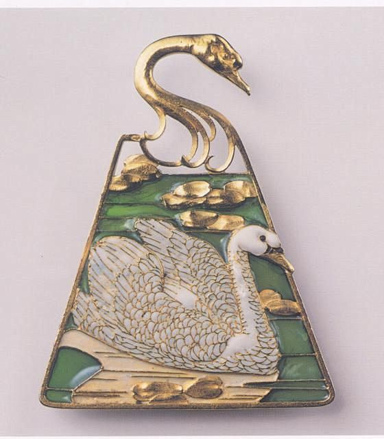 René Lalique. Swan p...